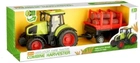 Трактор Big Toys Комбайн з причепом і колодами 33 см (5904326411708) - зображення 1
