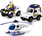 Набір поліцейських машин Simba Fireman Sam з фігуркой 3 шт (4006333079207) - зображення 6