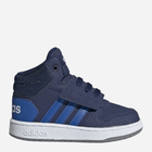 Дитячі високі кросівки для хлопчика Adidas Hoops Mid 2.0 I EE6714 19 Сині (4061615968440) - зображення 1