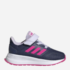 Buty sportowe dziecięce dla dziewczynki Adidas Runfalkon I EG6154 22 Ciemnogranatowe (4062052511626) - obraz 1