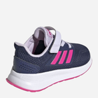 Buty sportowe dziecięce dla dziewczynki Adidas Runfalkon I EG6154 22 Ciemnogranatowe (4062052511626) - obraz 3