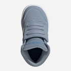 Buty sportowe chłopięce na rzepy za kostkę Adidas Hoops Mid 2.0 I FW4922 18 Niebieskie (4060517267491) - obraz 4