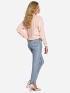 Пуловер жіночий Makover K105 L/XL Світло-рожевий (5903887614115) - зображення 5