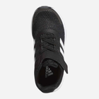 Buty sportowe chłopięce na rzepy Adidas Duramo Sl C FX7314 28.5 Czarne (4062063410994) - obraz 4