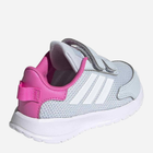 Buty sportowe dziecięce dla dziewczynki na rzepy Adidas Tensaur Run I FY9200 22 Szare (4064036703744) - obraz 3