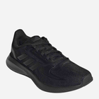 Buty sportowe chłopięce na rzepy Adidas Runfalcon 2.0 K FY9494 30.5 Czarne (4064036731068) - obraz 2