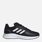 Buty sportowe chłopięce na rzepy Adidas Runfalcon 2.0 K FY9495 28.5 Czarne (4064036729560) - obraz 1