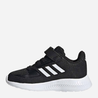 Buty sportowe chłopięce na rzepy Adidas Runfalcon 2.0 I FZ0093 23 Czarne (4064036682094) - obraz 2