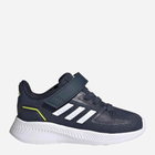 Buty sportowe chłopięce na rzepy Adidas Runfalcon 2.0 I FZ0096 19 Ciemnogranatowe (4064036685781) - obraz 1