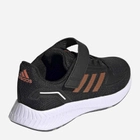 Buty sportowe chłopięce na rzepy Adidas Runfalcon 2.0 C FZ0116 28.5 Czarne (4064036736773) - obraz 3