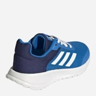 Buty sportowe chłopięce na rzepy Adidas Tensaur Run 2.0 K GW0396 38.5 Błękitne (4065419975734) - obraz 4