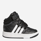 Дитячі високі кросівки для хлопчика adidas Hoops Mid 3.0 Aс I GW0408 26.5 Чорні (4065418424554)