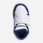 Buty sportowe chłopięce na rzepy za kostkę Adidas Hoops Mid 2.0 I GW4838 21 Białe (4064049362730) - obraz 3