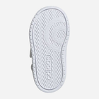 Buty sportowe chłopięce na rzepy za kostkę Adidas Hoops Mid 2.0 I GW4838 21 Białe (4064049362730) - obraz 4