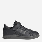 Tenisówki chłopięce na rzepy Adidas Grand Court El C GW6232 28.5 Czarne (4065418273114) - obraz 1