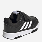 Buty sportowe chłopięce na rzepy Adidas Tensaur Sport 2.0 Cf I GW6456 24 Czarne (4065426046298) - obraz 4