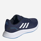Buty sportowe chłopięce na rzepy Adidas Runfalcon 2.0 K GX3531 36.5 Niebieskie (4065419311082) - obraz 4