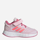 Buty sportowe dziecięce dla dziewczynki na rzepy Adidas Duramo 10 El I GZ1054 21 Różowe (4065418487788) - obraz 1