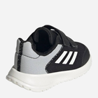 Buty sportowe chłopięce na rzepy Adidas Tensaur Run 2.0 Cf I GZ5856 25.5 Czarne (4065418205412) - obraz 4