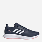 Buty sportowe młodzieżowe dla dziewczynki Adidas Tensaur Run 2.0 K GZ7419 38.5 Ciemnogranatowe (4064048173252) - obraz 1