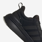 Buty sportowe chłopięce na rzepy Adidas Racer TR21 K GZ9127 31.5 Czarne (4064047221992) - obraz 6