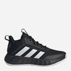 Buty sportowe chłopięce na rzepy Adidas Ownthegame 2.0 K H01558 28.5 Czarne (4064047229356) - obraz 1