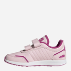 Buty sportowe dziecięce dla dziewczynki na rzepy Adidas Vs Switch 3 Cf C H03766 33 Różowe (4066746150016) - obraz 2