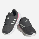 Buty sportowe dziecięce dla dziewczynki na rzepy Adidas Runfalcon 3.0 AC I HP5859 19 Szare (4066749848613) - obraz 6