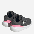 Buty sportowe dziecięce dla dziewczynki na rzepy Adidas Runfalcon 3.0 AC I HP5859 26.5 Szare (4066749848644) - obraz 3