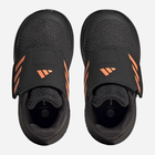 Buty sportowe chłopięce na rzepy Adidas Runfalcon 3.0 AC I HP5861 22 Czarne (4066749852498) - obraz 4