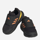 Buty sportowe chłopięce na rzepy Adidas Runfalcon 3.0 AC I HP5861 23 Czarne (4066749852542) - obraz 6
