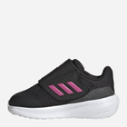 Buty sportowe dziecięce dla dziewczynki na rzepy Adidas Runfalcon 3.0 AC I HP5862 21 Czarne (4066749848774) - obraz 2