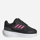 Buty sportowe dziecięce dla dziewczynki na rzepy Adidas Runfalcon 3.0 AC I HP5862 23.5 Czarne (4066749848736) - obraz 1