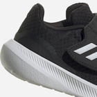 Buty sportowe chłopięce na rzepy Adidas Runfalcon 3.0 AC I HP5863 25 Czarne (4066749856335) - obraz 4