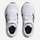 Buty sportowe dziecięce dla dziewczynki na rzepy Adidas Runfalcon 3.0 El K HP5868 30.5 Białe (4066749871734) - obraz 4