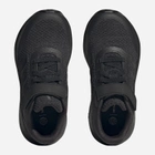 Buty sportowe chłopięce na rzepy Adidas Runfalcon 3.0 El K HP5869 28.5 Czarne (4066749867850) - obraz 4