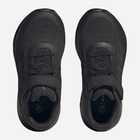 Buty sportowe chłopięce na rzepy Adidas Runfalcon 3.0 El K HP5869 31.5 Czarne (4066749864156) - obraz 4