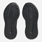Buty sportowe chłopięce na rzepy Adidas Runfalcon 3.0 El K HP5869 35 Czarne (4066749867799) - obraz 5