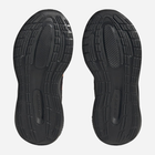 Buty sportowe chłopięce na rzepy Adidas Runfalcon 3.0 El K HP5870 35 Czarne (4066749883201) - obraz 5