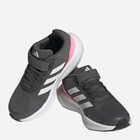 Buty sportowe dziecięce dla dziewczynki na rzepy Adidas Runfalcon 3.0 El K HP5873 31.5 Szare (4066749887001) - obraz 6