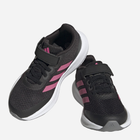 Buty sportowe dziecięce dla dziewczynki na rzepy Adidas Runfalcon 3.0 El K HP5875 31.5 Czarne (4066749879303) - obraz 6