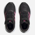 Buty sportowe dziecięce dla dziewczynki na rzepy Adidas Runfalcon 3.0 El K HP5875 33.5 Czarne (4066749875640) - obraz 4