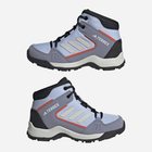 Buty sportowe chłopięce za kostkę Adidas Terrex Hyperhiker Mid K HQ5821 39.5 Błękitne (4066749345280) - obraz 6