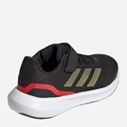 Buty sportowe chłopięce na rzepy Adidas Runfalcon 3.0 El K IG5384 31 Czarne (4066755595693) - obraz 4