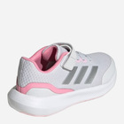 Buty sportowe dziecięce dla dziewczynki na rzepy Adidas Runfalcon 3.0 El K IG7278 28 Szare (4066756294571) - obraz 4