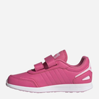 Buty sportowe dziecięce dla dziewczynki na rzepy Adidas Vs Switch 3 Cf C IG9641 31 Różowe (4066755736065) - obraz 3