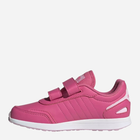 Buty sportowe dziecięce dla dziewczynki na rzepy adidas Vs Switch 3 Cf C IG9641 33 Różowe (4066755736126) - obraz 3