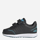 Buty sportowe chłopięce na rzepy Adidas Vs Switch 3 Cf I IG9644 23 Czarne (4066755744152) - obraz 3