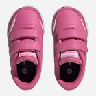 Buty sportowe dziecięce dla dziewczynki na rzepy Adidas Vs Switch 3 Cf I IG9645 21 Różowe (4066755744237) - obraz 3