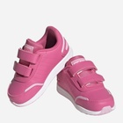 Buty sportowe dziecięce dla dziewczynki na rzepy Adidas Vs Switch 3 Cf I IG9645 21 Różowe (4066755744237) - obraz 6